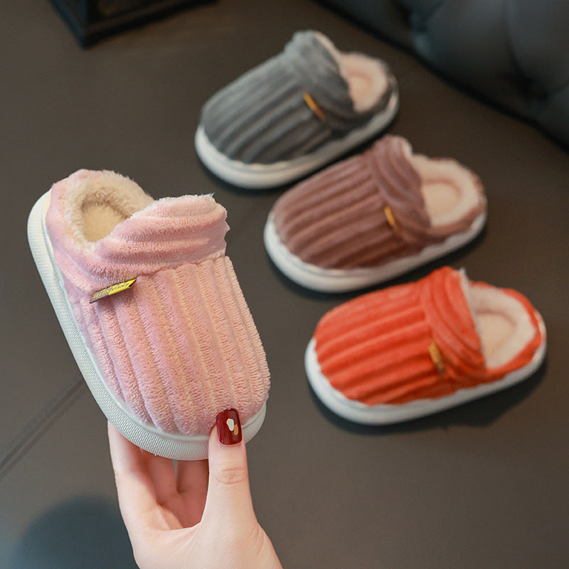 Comfeo kids' open-back slippers in four colours