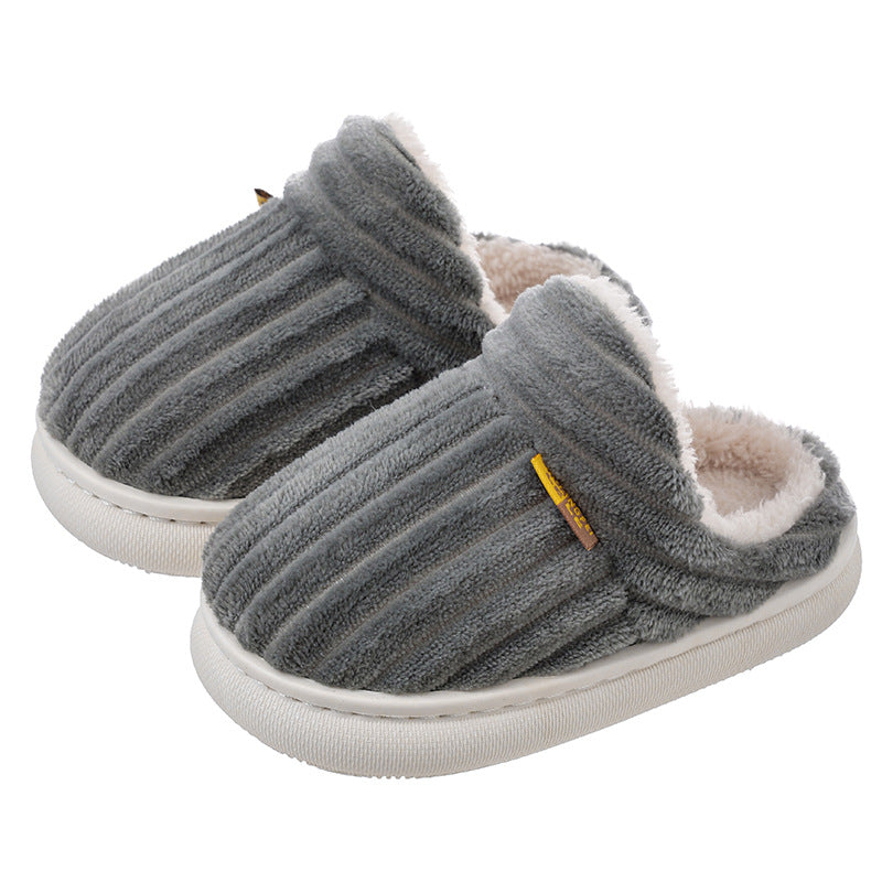 Comfeo kids' open-back slippers, side view